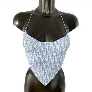 Christian Dior cowl neck top